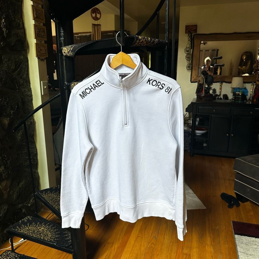Michael Kors Classic White Pull Over - Picture 8 of 13